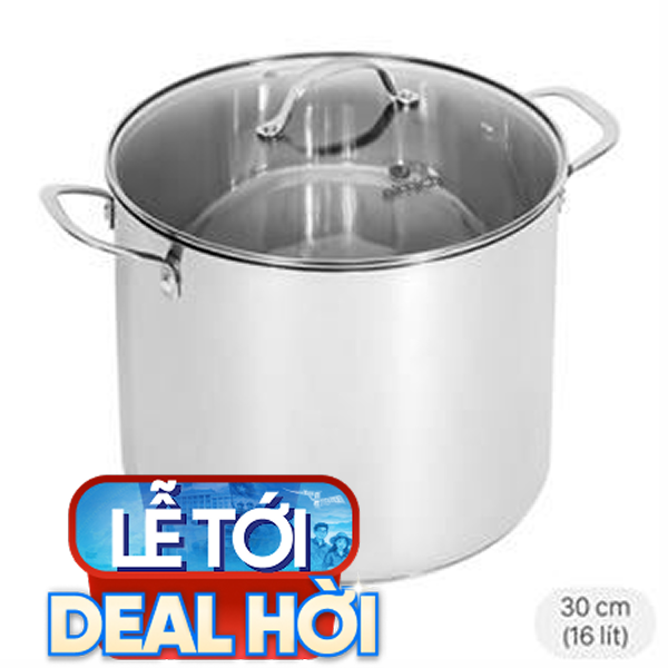 Nồi luộc gà inox 5 đáy Elmich EL-2525IN30