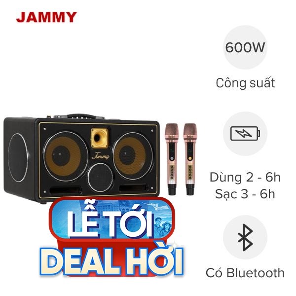 Loa karaoke xách tay Jammy K8 Pro