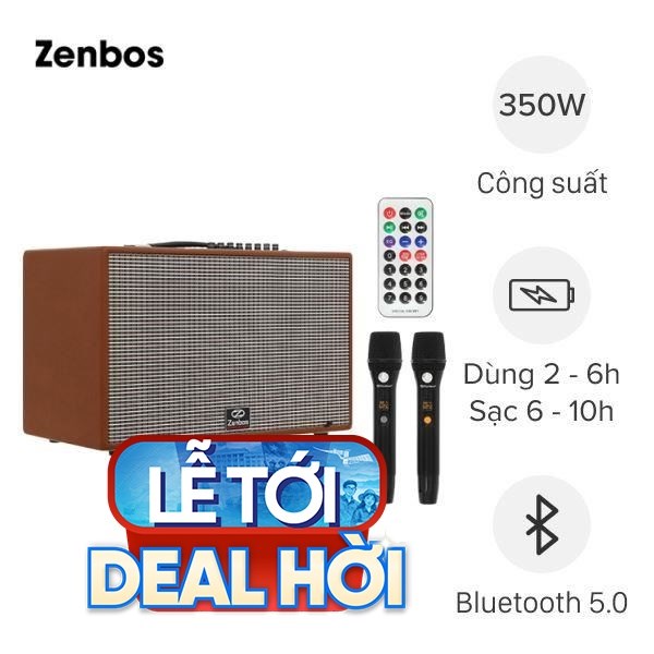 Loa karaoke xách tay Zenbos K-260