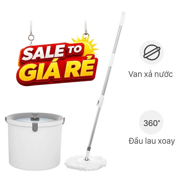 Bộ lau nhà 360 Delites H8555