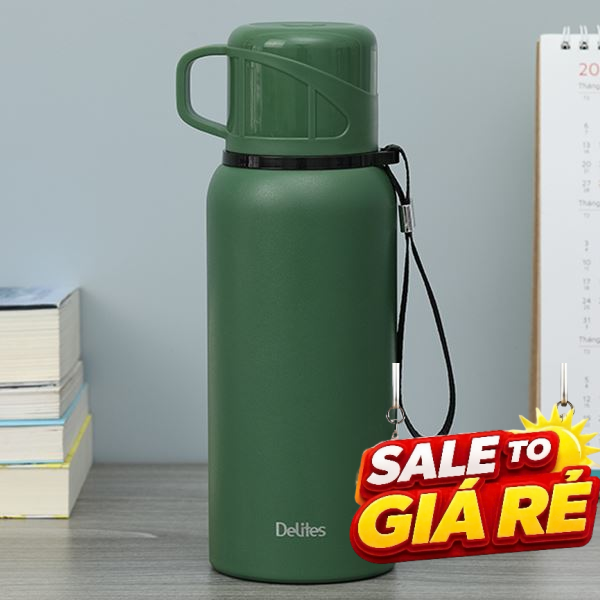 Bình giữ nhiệt nóng lạnh Inox 600 ml Delites Z109
