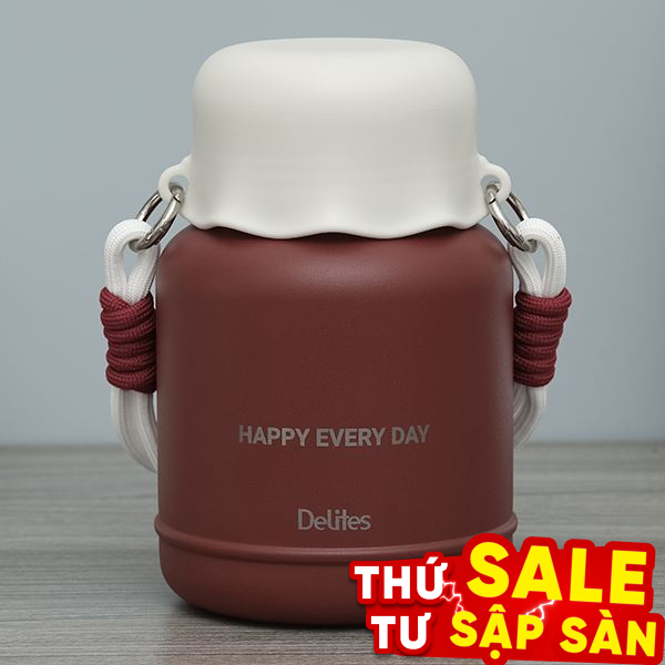 Bình giữ nhiệt nóng lạnh Inox 680 ml Delites FH680
