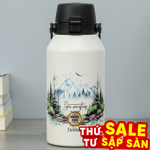 Bình giữ nhiệt nóng lạnh Inox 750 ml Delites Y80A