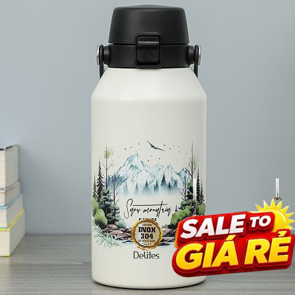 Bình giữ nhiệt nóng lạnh Inox 750 ml Delites Y80A