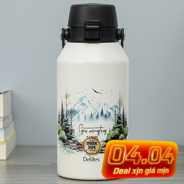 Bình giữ nhiệt nóng lạnh Inox 750 ml Delites Y80A
