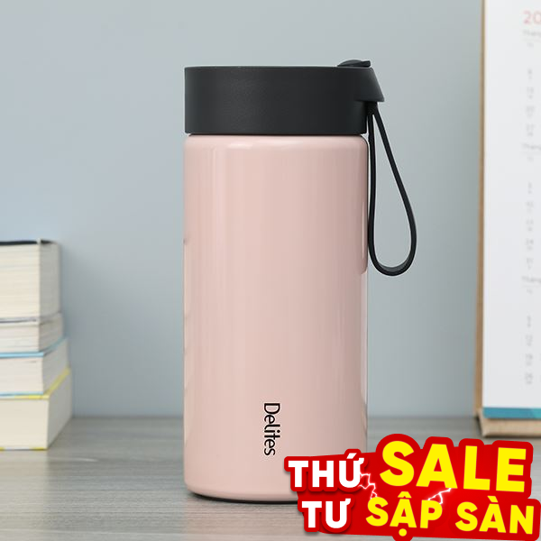 Bình giữ nhiệt nóng lạnh Inox 500 ml Delites XB-24124