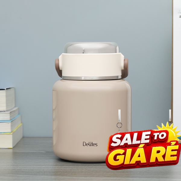 Bình giữ nhiệt nóng lạnh Inox 800 ml Delites XB-24170