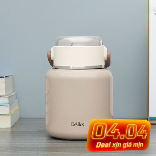 Bình giữ nhiệt nóng lạnh Inox 800 ml Delites XB-24170