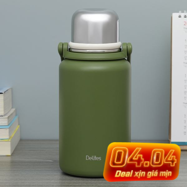 Bình giữ nhiệt nóng lạnh Inox 900 ml Delites XB-22132