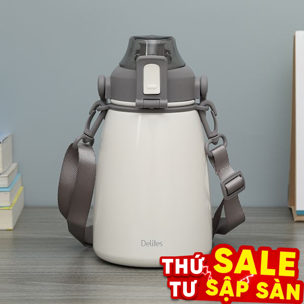 Bình giữ nhiệt nóng lạnh Inox 1100 ml Delites DSV-088