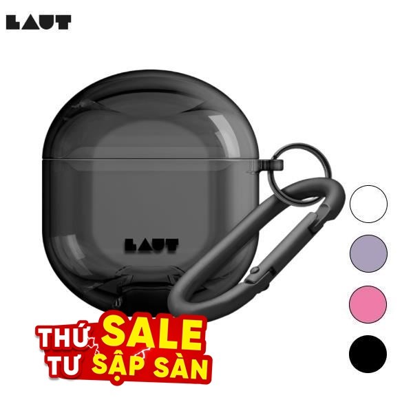 Túi đựng AirPods 4 Nhựa PC TPU LAUT Aero Protect