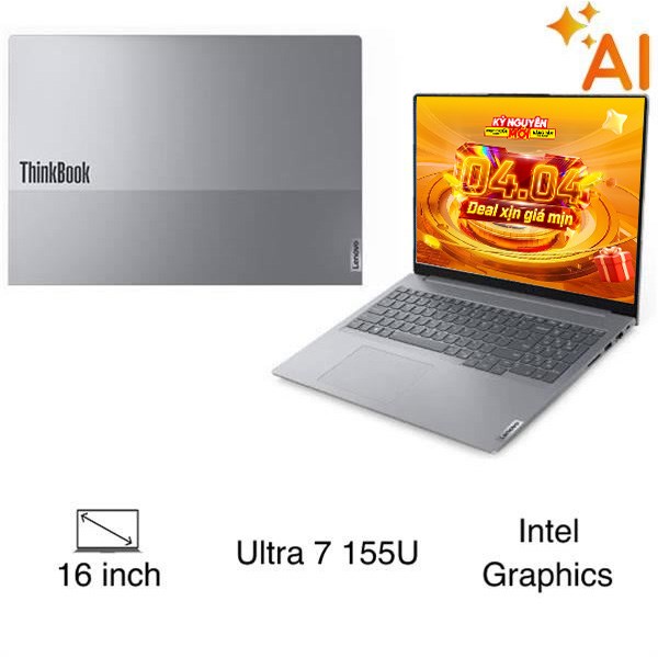 Lenovo ThinkBook 16 G7 Ultra 7 155U (21MS007HVN)