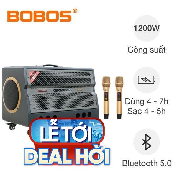 Loa karaoke xách tay BOBOS BM-348XT