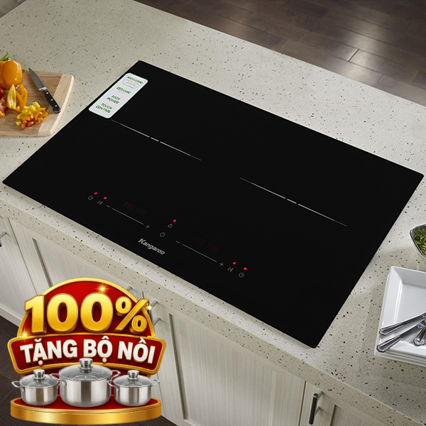 Bếp từ đôi âm Kangaroo KGIC38D1C 3800W