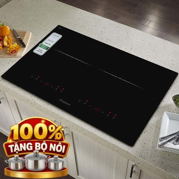 Bếp từ đôi âm Kangaroo KGIC50D1C 5000W