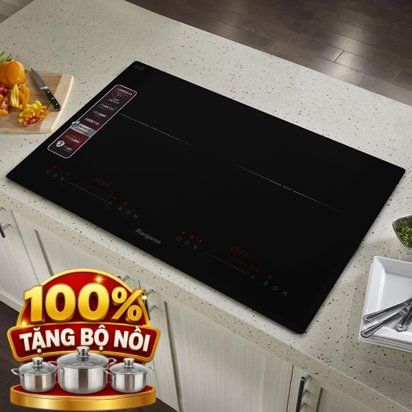 Bếp từ đôi âm Kangaroo KGIC48D1T 4800W