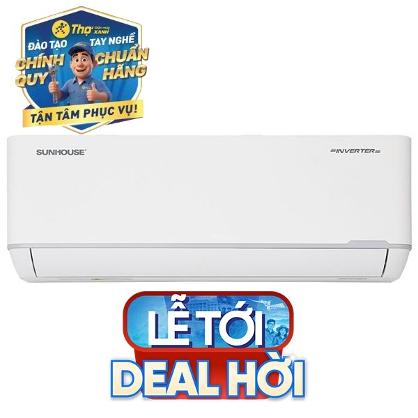 Sunhouse Inverter 1.5 HP SHR-AW12IC650