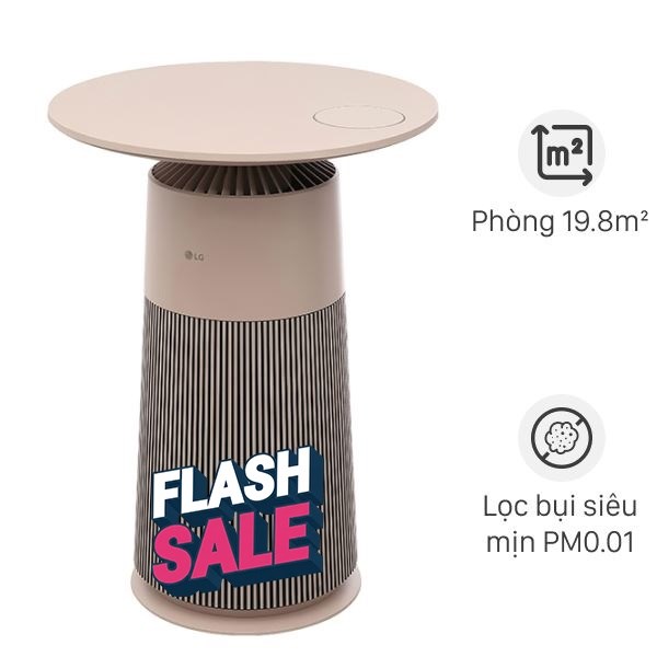 Máy lọc không khí LG PuriCare Aero Furniture AS20GPBK0 màu nâu 28W
