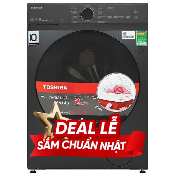 Toshiba Inverter Giặt 13 Kg - Sấy 8 Kg TWD-T21BU140UWV(MG)