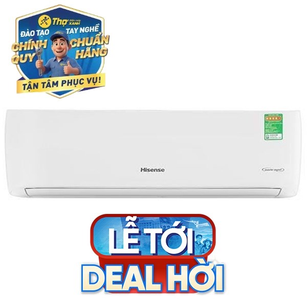 Máy lạnh Hisense Inverter 1.5 HP AS-12TR4RLRCA00