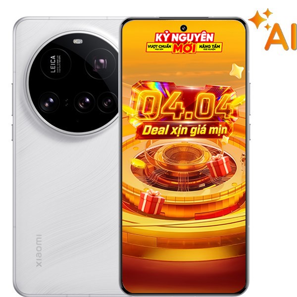 Điện thoại Xiaomi 15 Ultra 5G 16GB/512GB Trắng