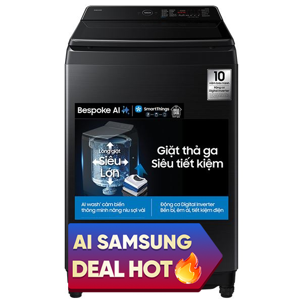 Samsung Inverter 19 Kg WA80F19B9BSV