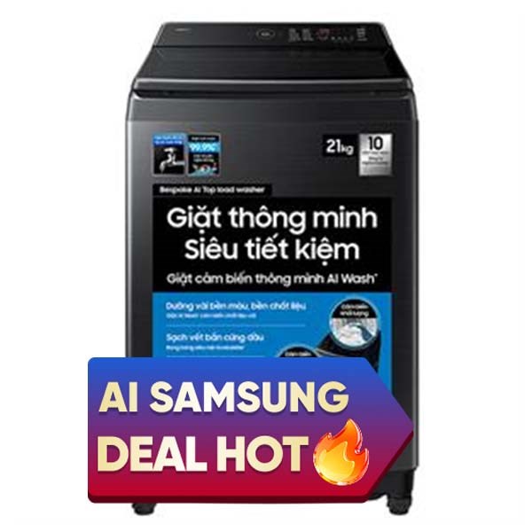Máy giặt Samsung Inverter 21 kg WA80F21B9BSV