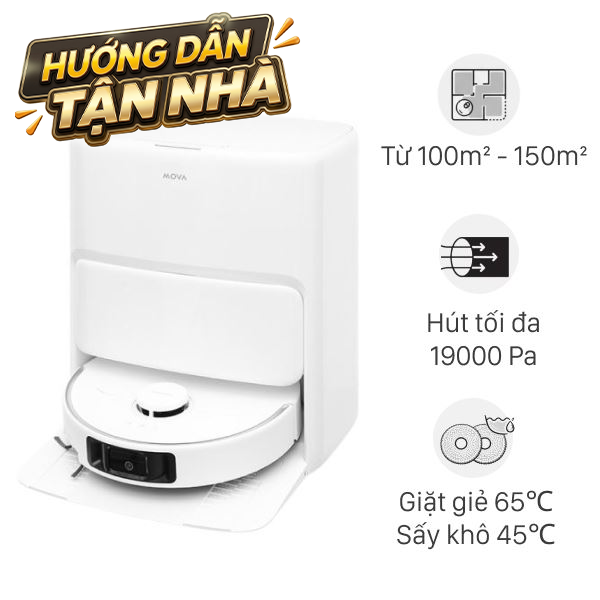 Robot hút bụi lau nhà Mova P50 Ultra