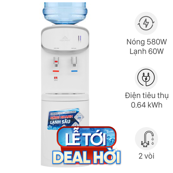 Cây nước nóng lạnh Hòa Phát HTL236 640W