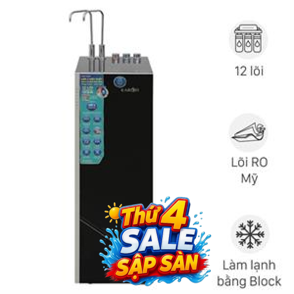 Máy lọc nước RO nóng nguội lạnh Hydrogen Karofi KAD-X69