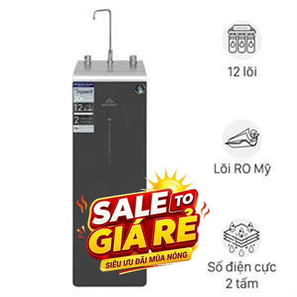 Máy lọc nước RO Hydrogen ion kiềm Hòa Phát HPA856