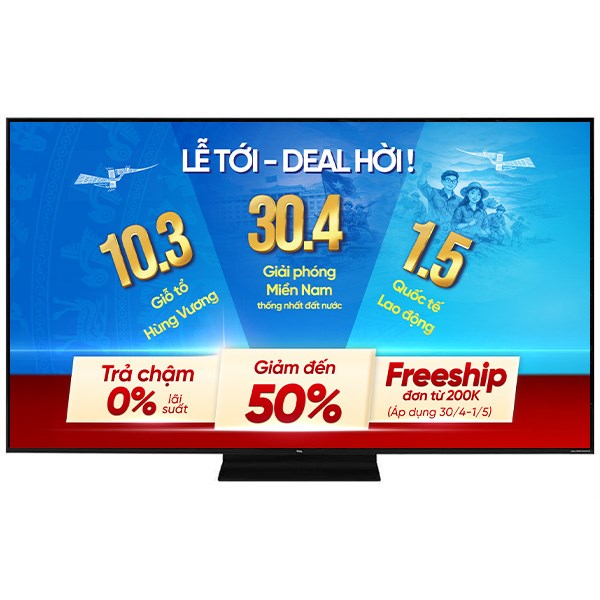 TCL Google TV QD-Mini LED 65C7K