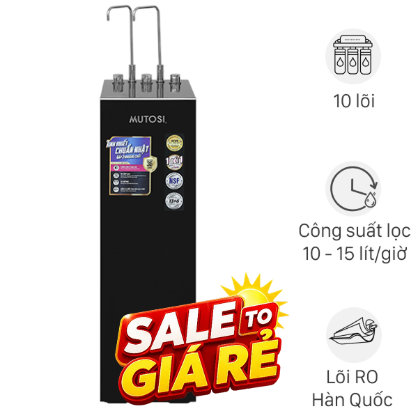Máy lọc nước RO nóng nguội lạnh Mutosi MP-S129