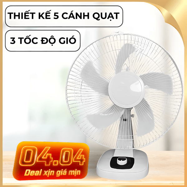 Quạt bàn Diamoncl Wolf  5 cánh  50W