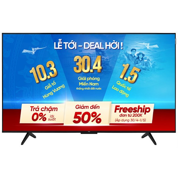 TCL Google TV QLED 50P7K