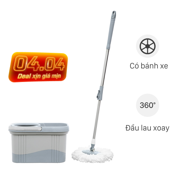 Bộ lau nhà 360 Delites MH - HomePlus X2