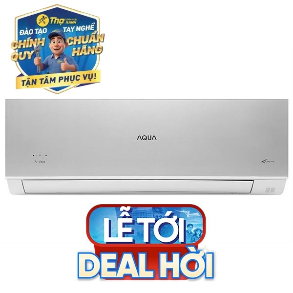 Máy lạnh Aqua Inverter 1 HP AQA-RUV10VS
