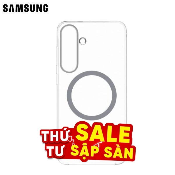 Ốp lưng MagSafe Galaxy S25 Edge PC TPU Samsung Magnet