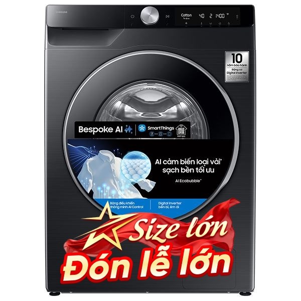 Samsung Inverter 10 Kg WW10DG6U34LBSV