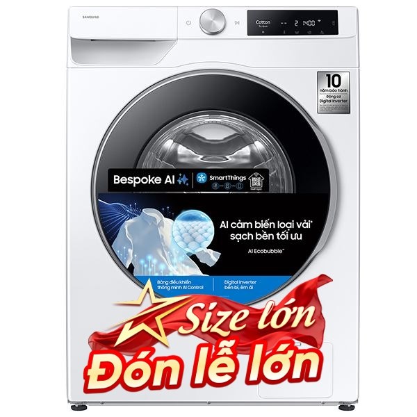 Samsung Inverter 10 Kg WW10DG6U34LESV