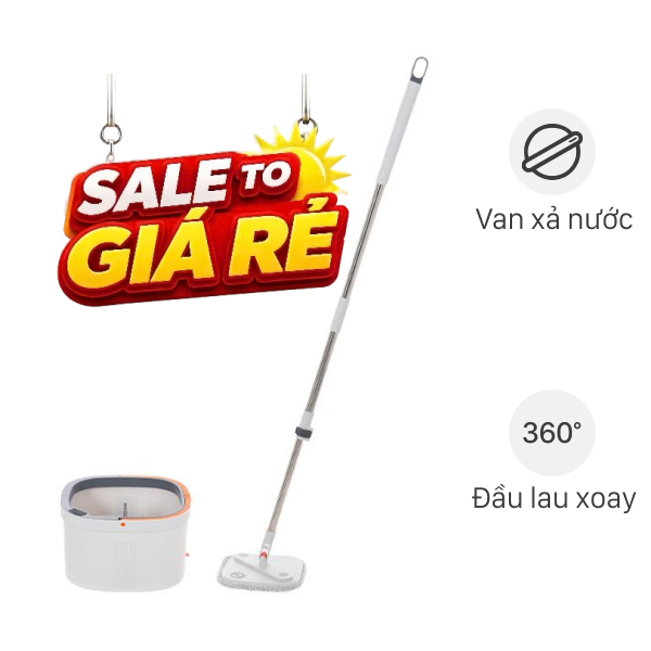 Bộ lau nhà tách nước bẩn AVA BH-RM75
