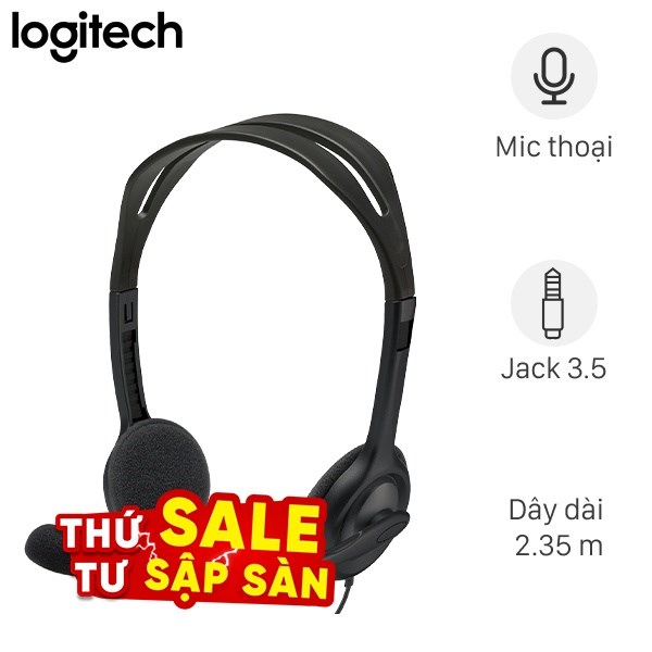 Tai nghe Chụp Tai Logitech H111
