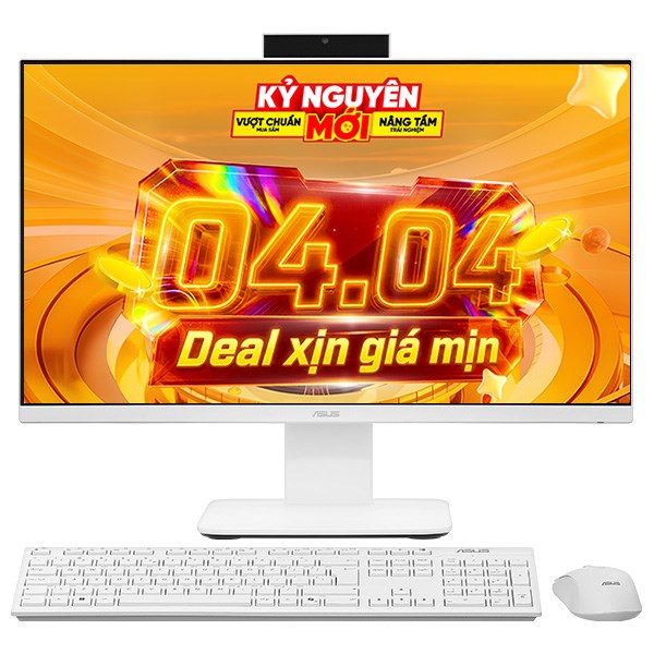 ASUS AIO V440VAT i5 13420H/16GB/512GB/23.8"Full HD/Bàn phím/Chuột/Win11 (WPD010W)