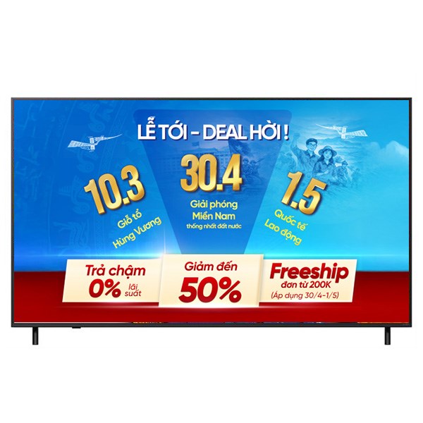 Smart Tivi QNED LG AI 4K 75 inch 75QNED82ASA