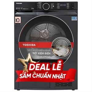 Máy sấy bơm nhiệt Toshiba 10 Kg TD-BP110GHV(MG)