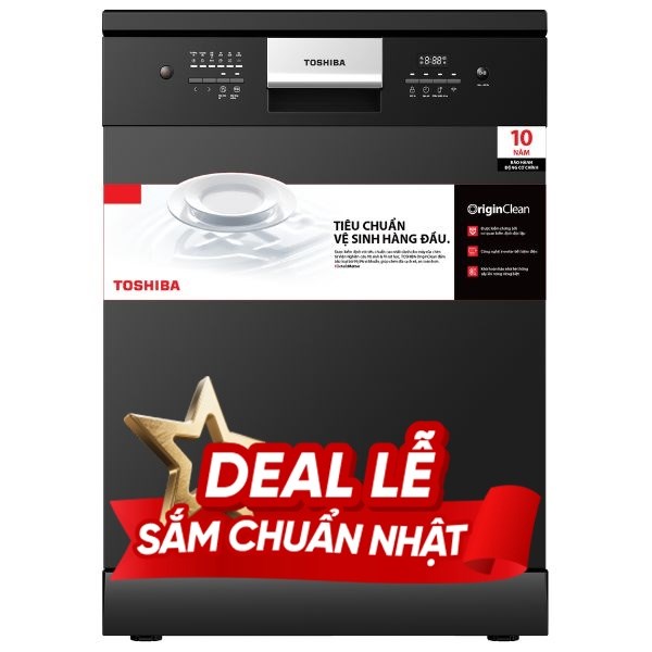 Máy rửa chén độc lập Toshiba DW-15F9(B)-VN