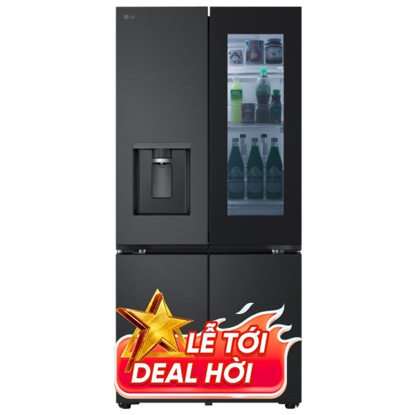 LG Inverter 576 lít InstaView LFD58BLMAI