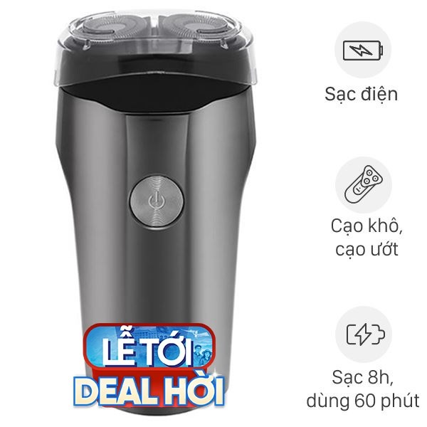 Máy cạo râu khô và ướt Flyco FS181VN