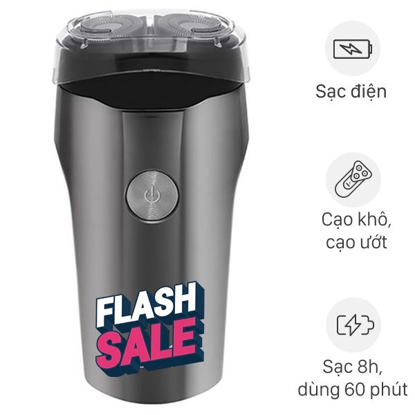 Máy cạo râu khô và ướt Flyco FS181VN