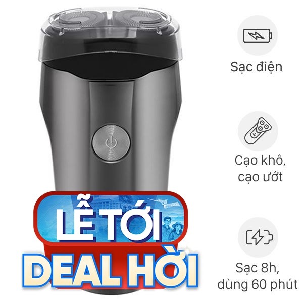 Máy cạo râu khô và ướt Flyco FS181VN